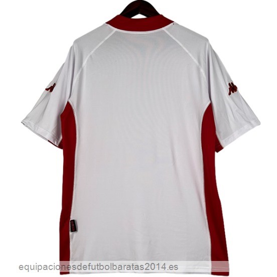 Nuevo 2ª Camiseta As Roma Retro 2001 2002 Blanco Baratas